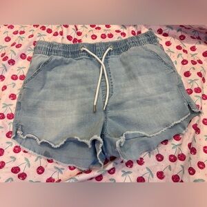 Guess Light Blue Denim Shorts NWOT SZ L